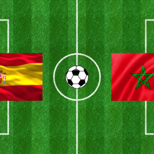 Осминафинал на Световното първенство по футбол през 2022 г. - Мароко срещу Испания